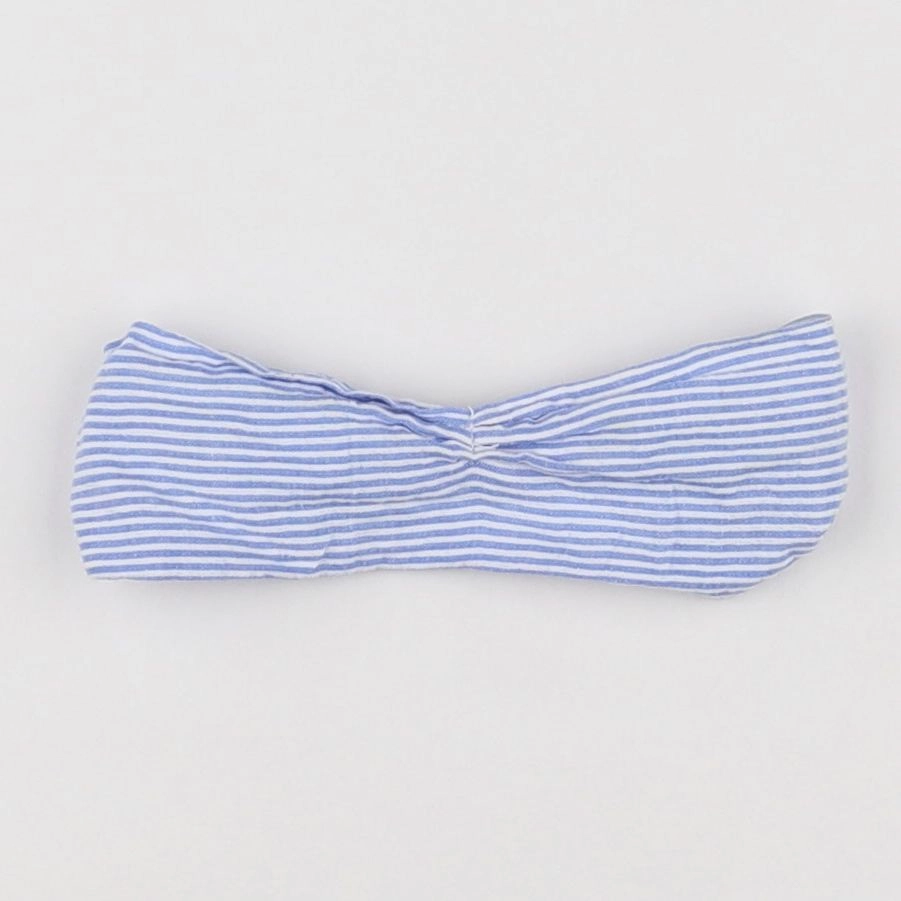 Vertbaudet - bandeau blanc, bleu - 6 mois